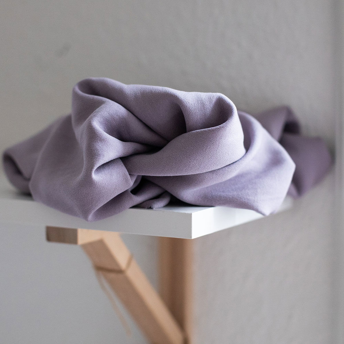 Tissu tencel crêpe - Brume violette