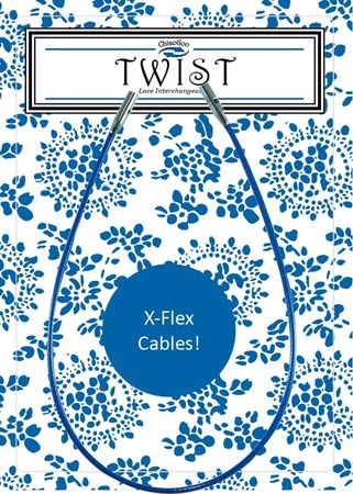 Câble Twist X-Flex pour aiguilles interchangeables ChiaoGoo