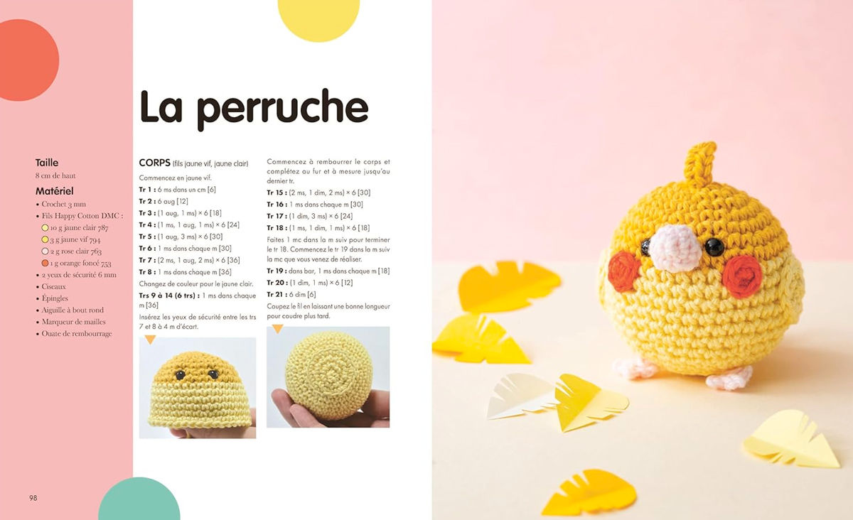 Livre je crochète mes amigurumim´s