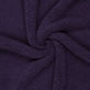 Tissu sherpa - Violet foncé