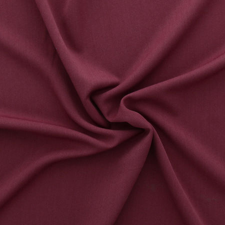 Tissu gabardine stretch - Bordeaux