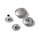 Multipac de 100 boutons pression Anorak - Argent 15 mm