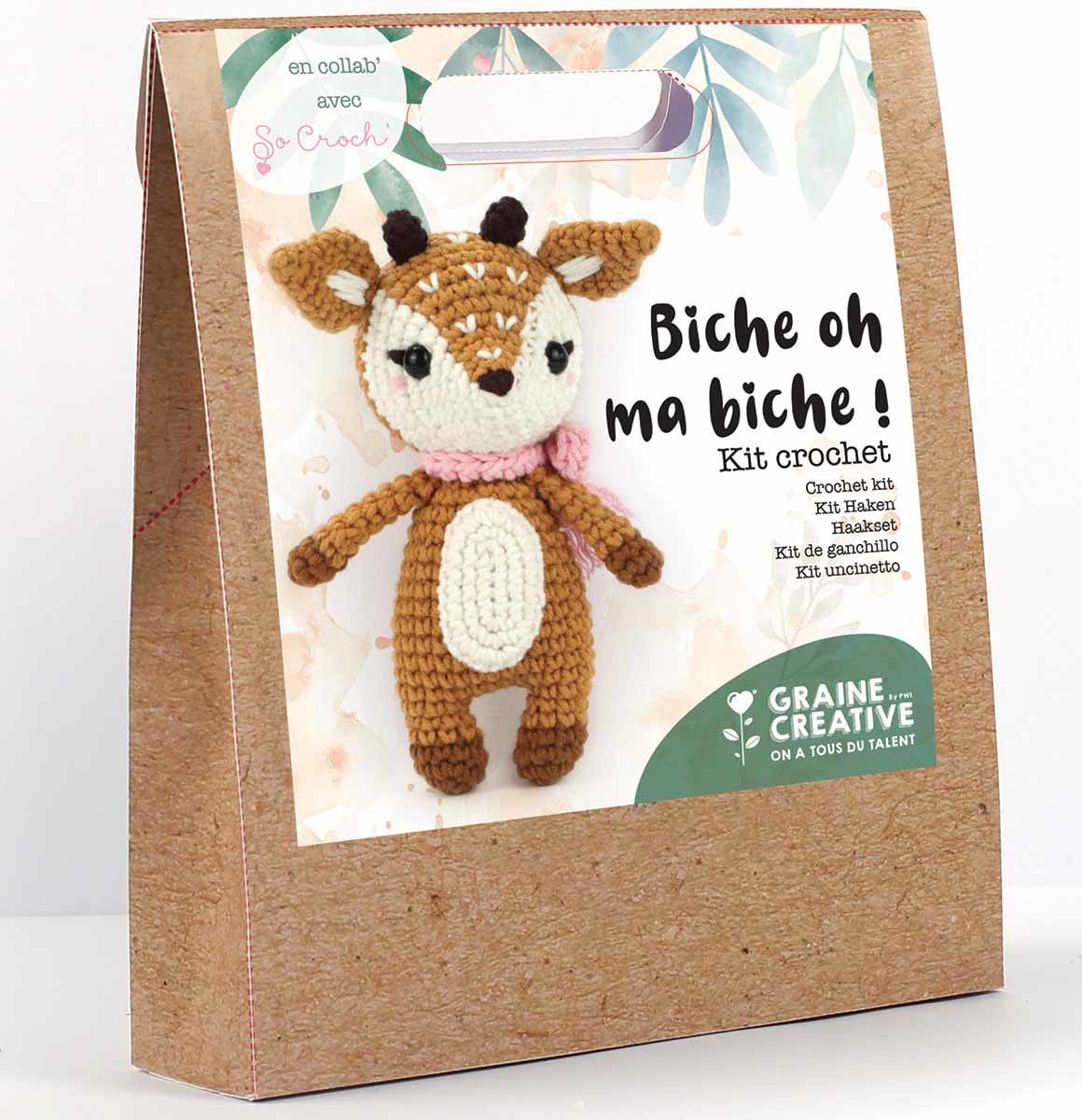 Kit crochet - Biche oh ma biche !