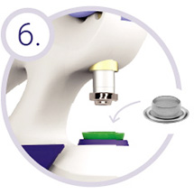 Insérer œillet & tissu pour pince Prym VARIO Creative Tool pose boutons-pression œillets