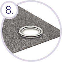 Retirer la matière pour pince Prym VARIO Creative Tool pose boutons-pression œillets