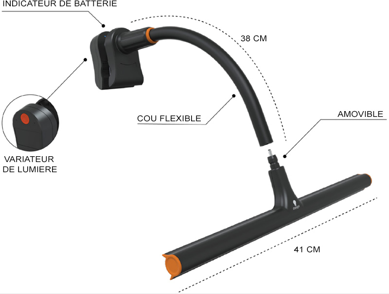 Lampe Daylight Easel Lamp Go