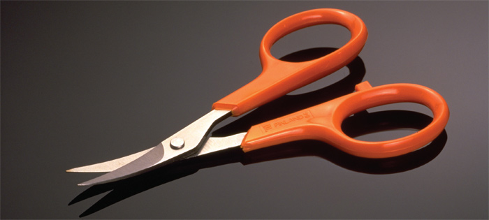 Ciseaux Fiskars Précision lames courbées 10 cm